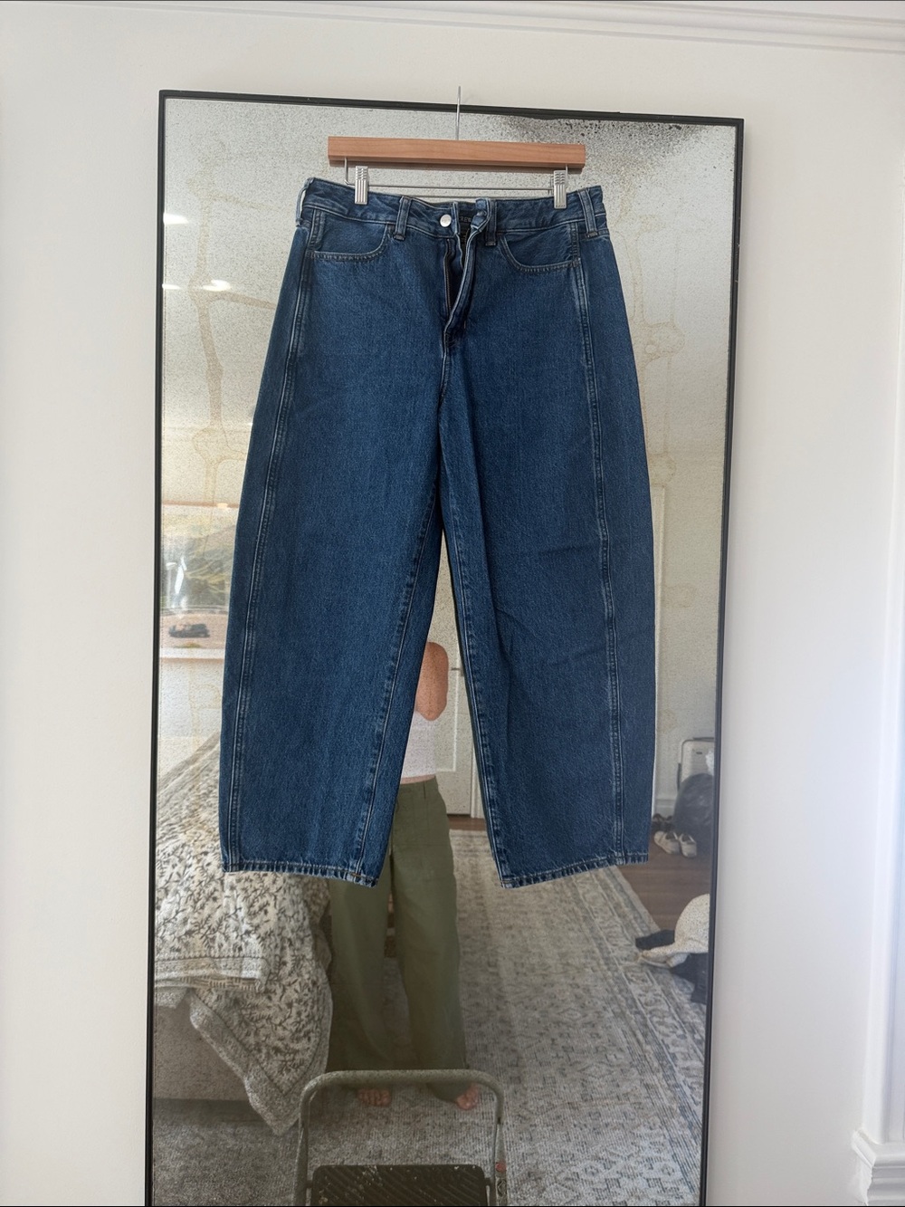 J. Crew Boyfriend Jeans in Dark Blue Denim